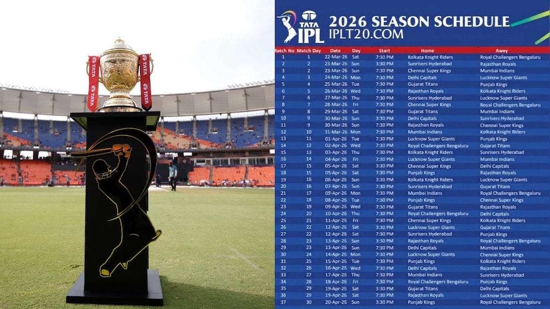 ఐపీఎల్‌ 2026 షెడ్యూల్ విడుదల: