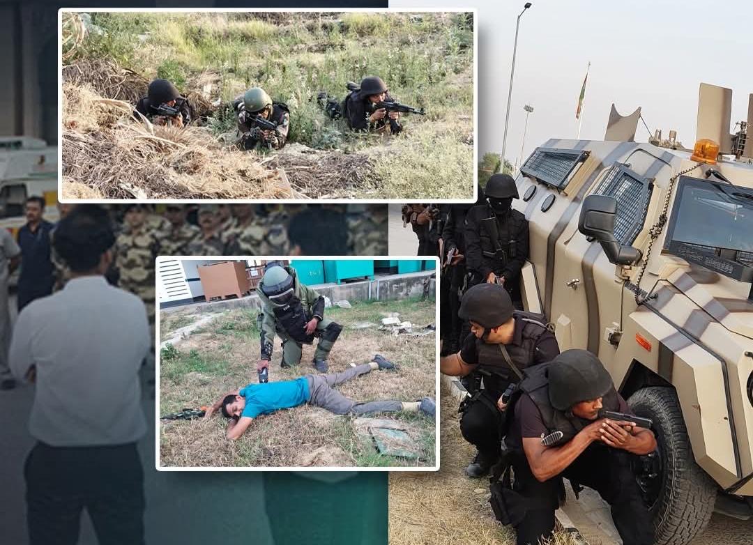 అయోధ్య విమానాశ్రయంలో హై అలర్ట్..  మాక్ డ్రిల్ 