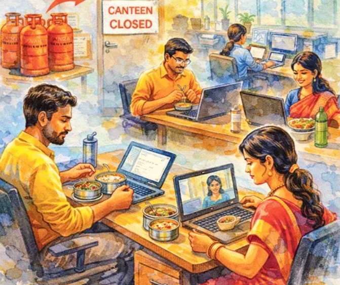 ఇంటి నుంచే మీల్స్.. లేదా వర్క్ ఫ్రమ్ హోమ్