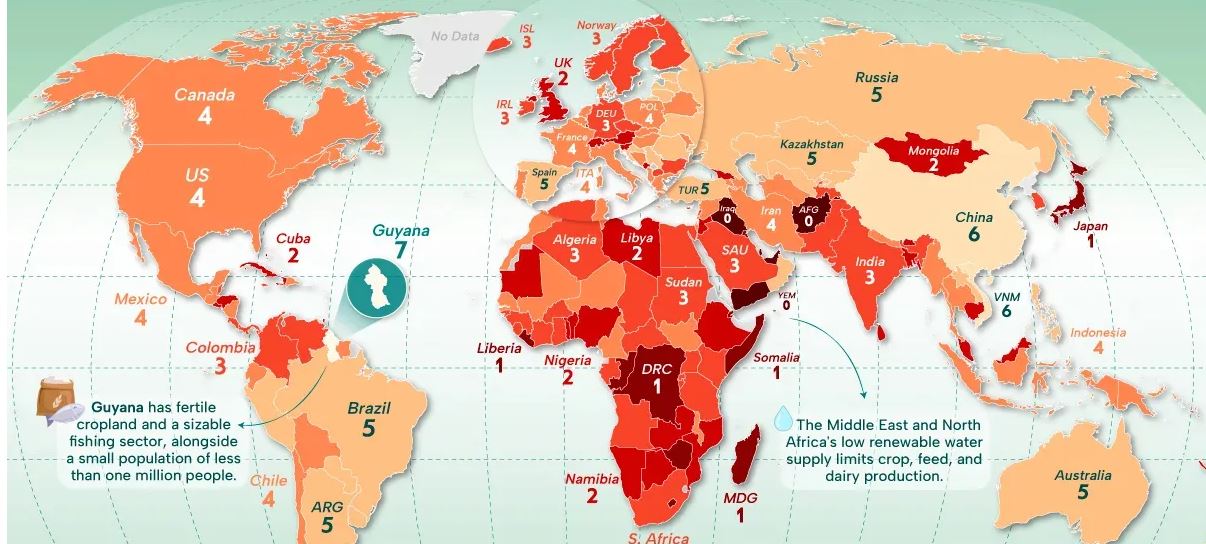 ప్రపంచంలో ఆహార సమృద్ధి సాధించిన ఒకే ఒక్కదేశం..?