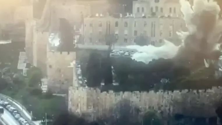 జెరూసలెంలో ఇరాన్ క్షిపణుల బీభత్సం