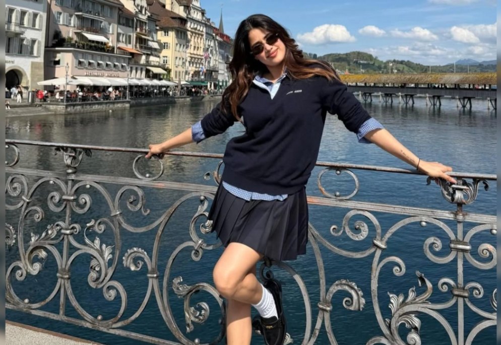 MOVIE UPDATE : షూటింగ్ పూర్తి.. జాన్వీ జంప్ 