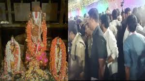 సింహాద్రి అప్పన్న నిజరూప దర్శనం.. చందనోత్సవంలో ప్రముఖుల సందడి!