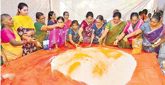 రాములోరి కళ్యాణానికి చీరాల గోటి తలంబ్రాలు