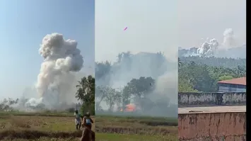 కేరళ: బాణసంచా తయారీ కేంద్రంలో పేలుడు..ఆరుగురు మృతి!