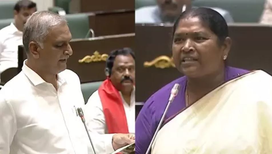  ఉద్యోగాల రగడ..హరీశ్‌రావుకు సీతక్క కౌంటర్ 