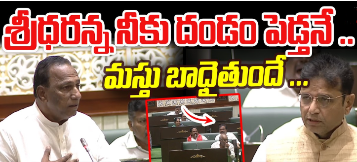 శ్రీధర్ బాబుపై మల్లారెడ్డి సెటైర్లు