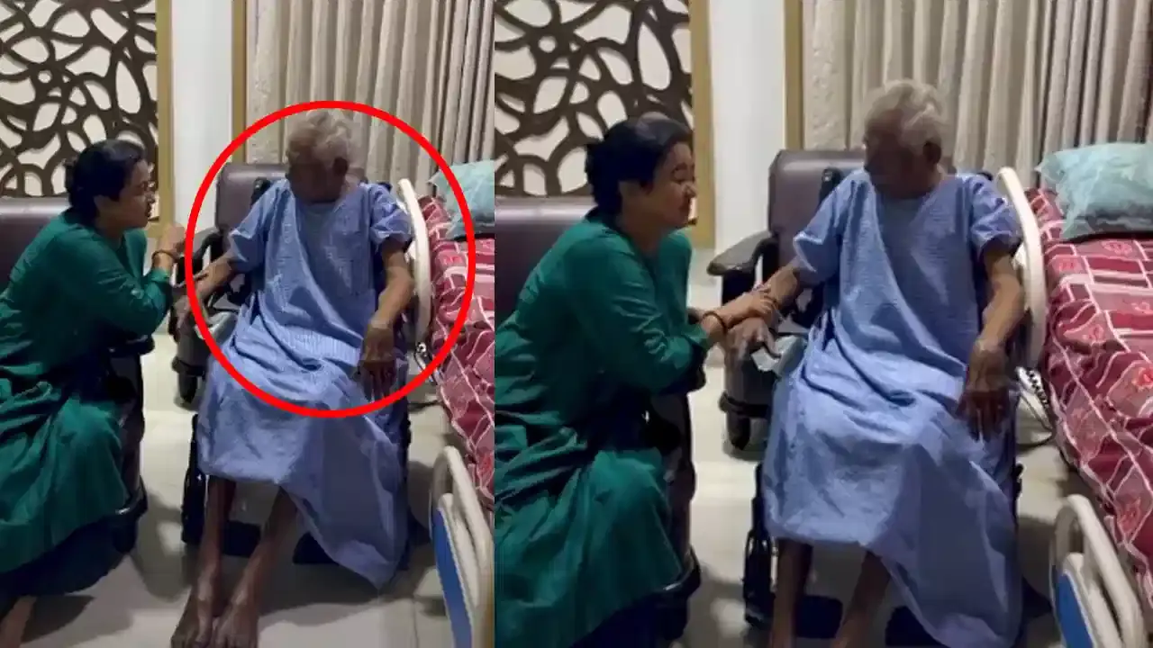 భారతీరాజాను కలిసి రాధిక ఎమోషనల్!