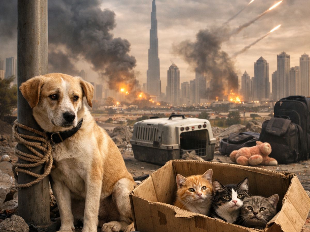 ఎడారిలో ముగజీవాల ఆక్రందన